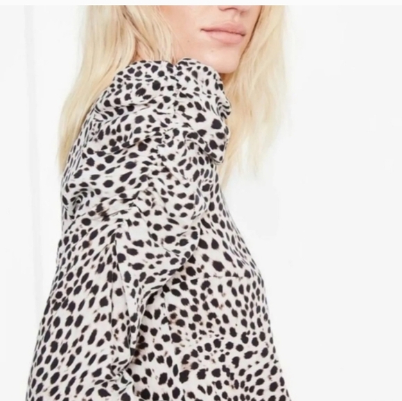 Anine Bing Leopard Print Kingston Dress size XS - Picture 3 of 14